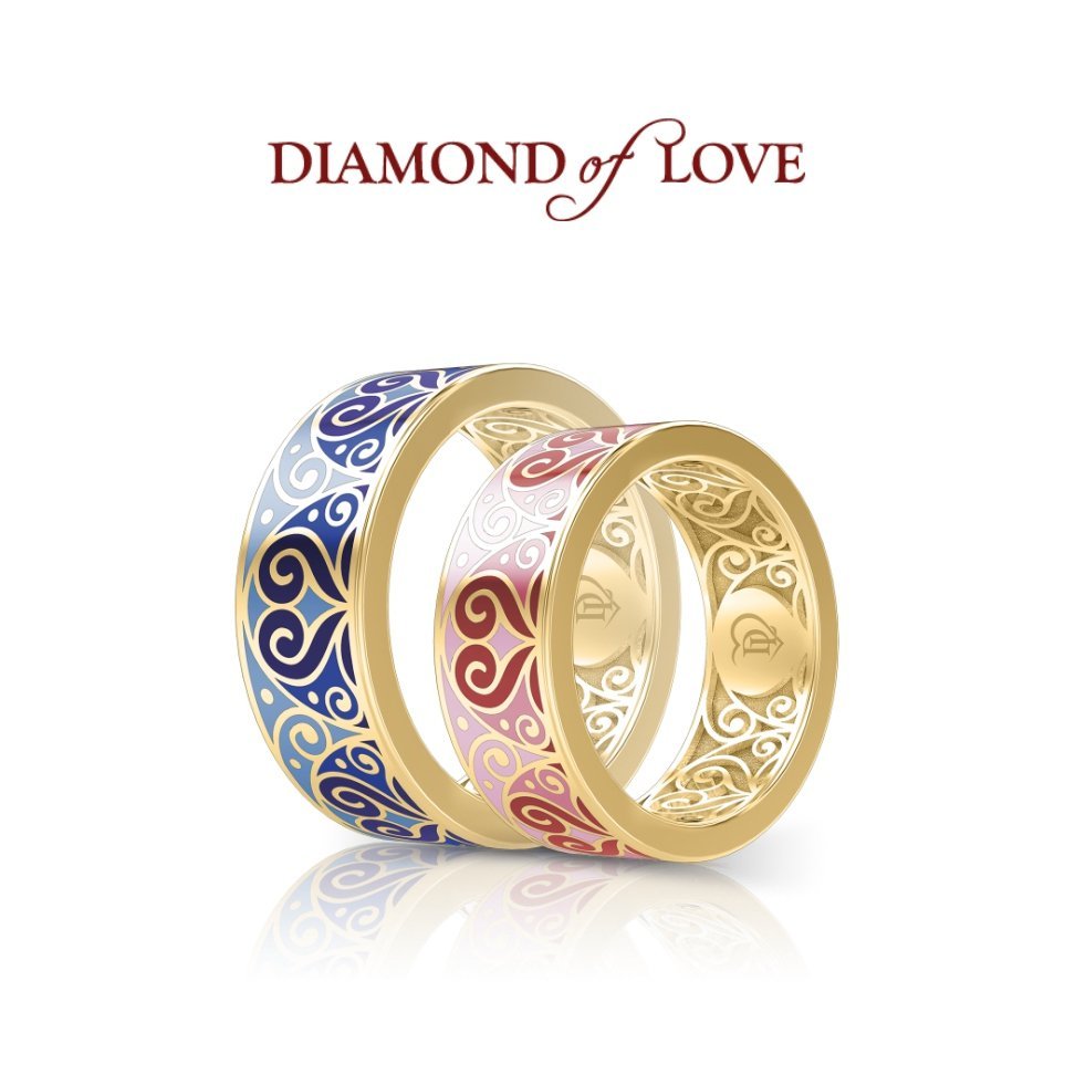 Обручальные кольца&nbsp;Ювелирный бренд DIAMOND of LOVE : 