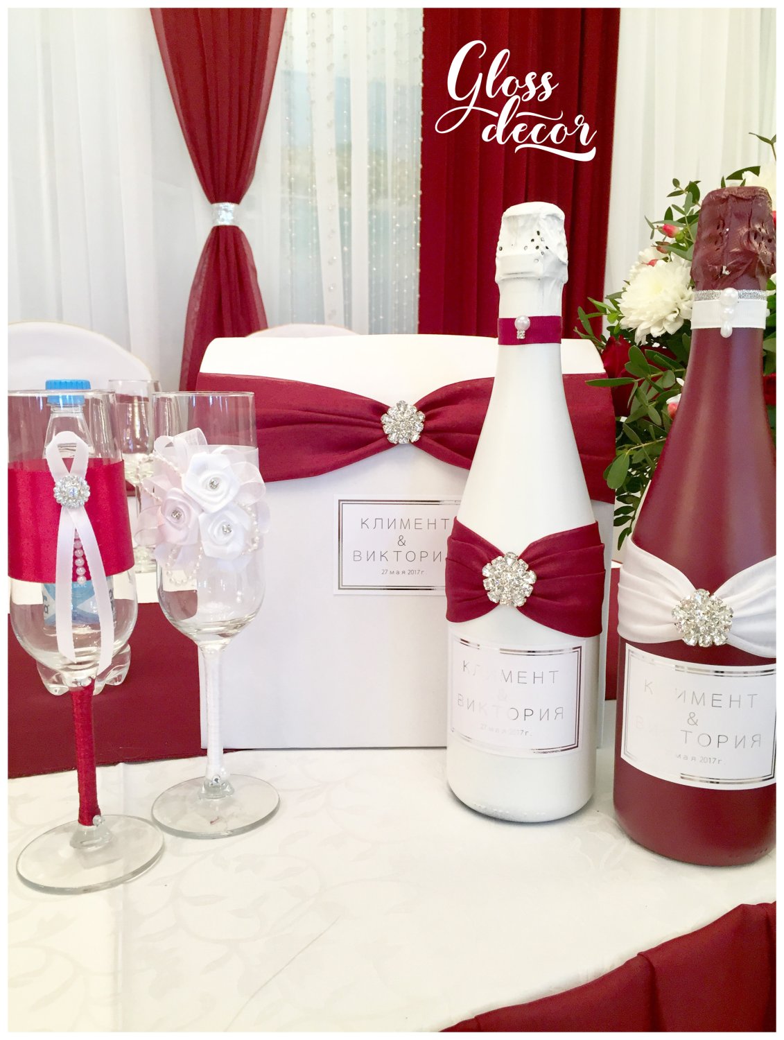 свадебные аксессуары&nbsp;Gloss decor студия свадебного декора : 