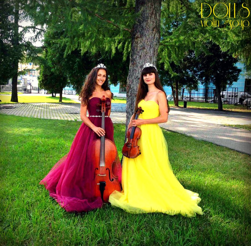 Струнная акустическая музыка&nbsp;Violin Group DOLLS - скрипичное шоу и фоновая музыка : 