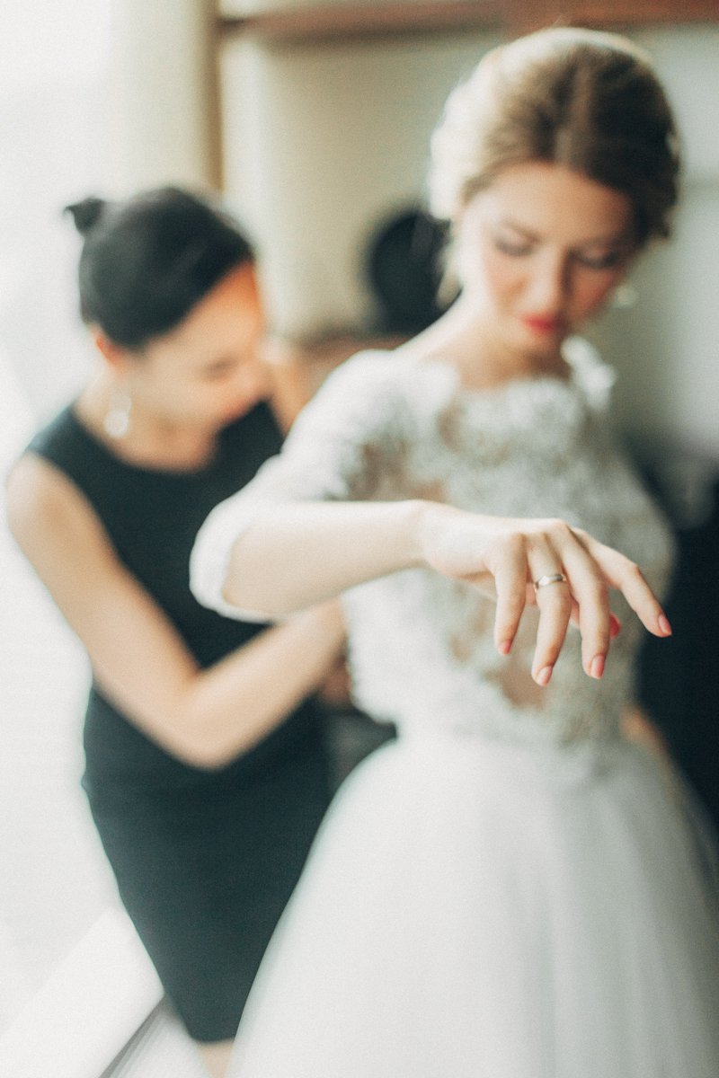 Счастливые молодожены&nbsp;WEDDING BAND : 